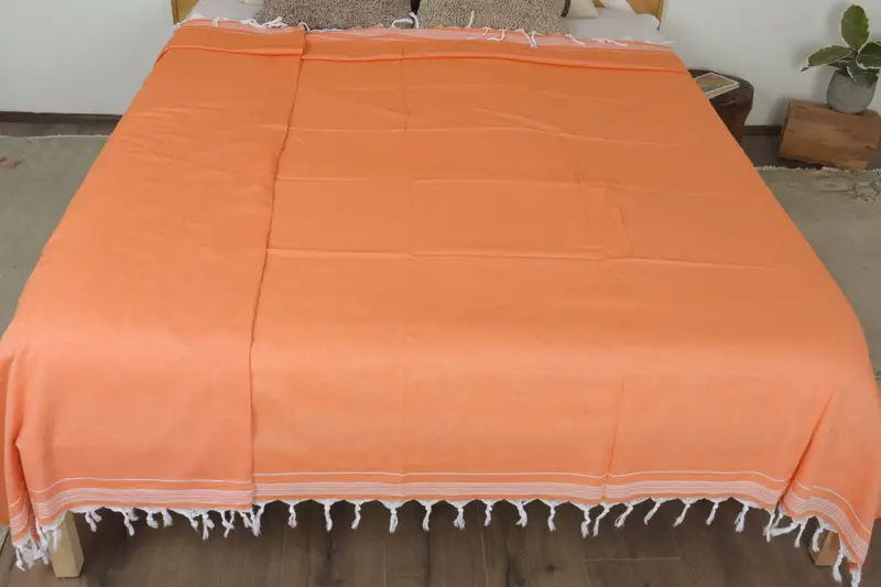 Throw Blankets, 92x56 Cotton Striped Towel, Custom Blanket, Thanksgiving Tablecloth, Housewarming Gift, Bachelorette Gifts, Halloween Blanket - 8
