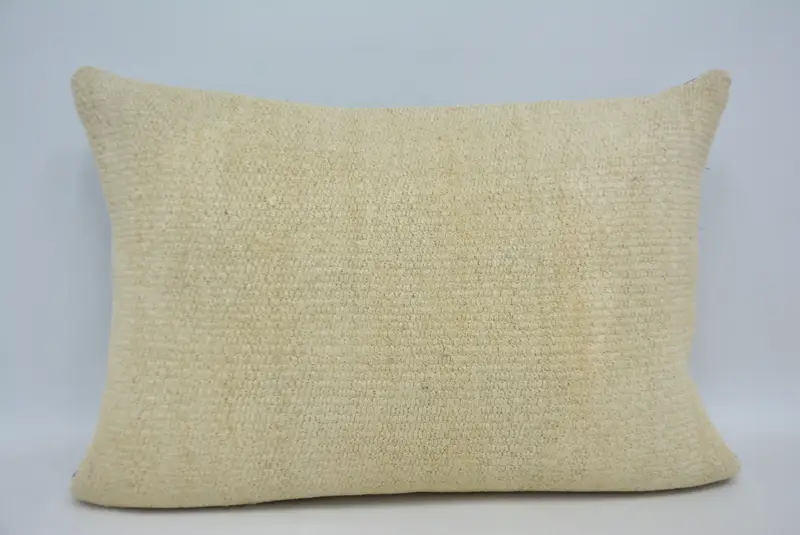 20x28 weiße Kissenbedeckung, Hippie -Wurfkissen -Hülle, türkisches Kissen, Vintage -Kilim -Kissen, Boho -Kissenscheinabdeckung, Kissengehäuse - 1