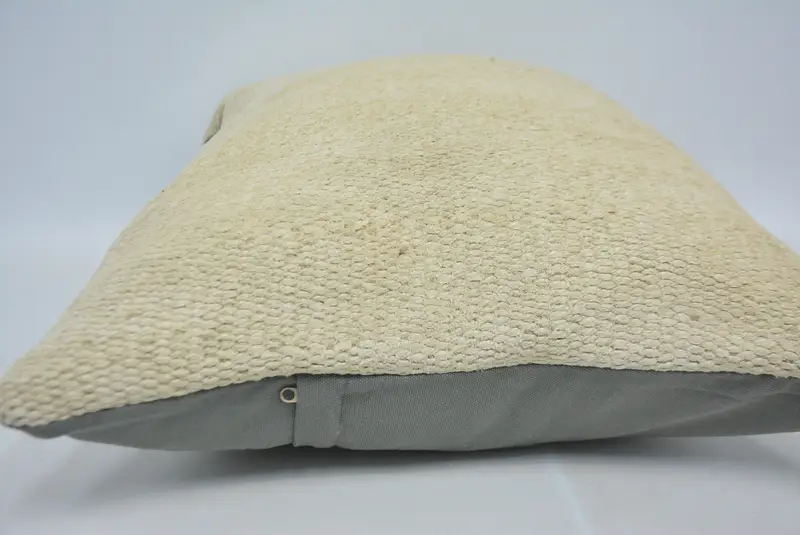 20x28 weiße Kissenbedeckung, Hippie -Wurfkissen -Hülle, türkisches Kissen, Vintage -Kilim -Kissen, Boho -Kissenscheinabdeckung, Kissengehäuse - 5