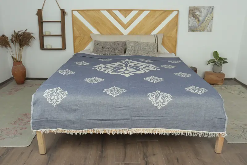 Tablecloth, Turkish Cotton Blanket, Christmas Favors, 70x60 Cotton Baroque Towel, Throw Blanket Couch, Aesthetic Blanket, Boho Throw Blankets - 1