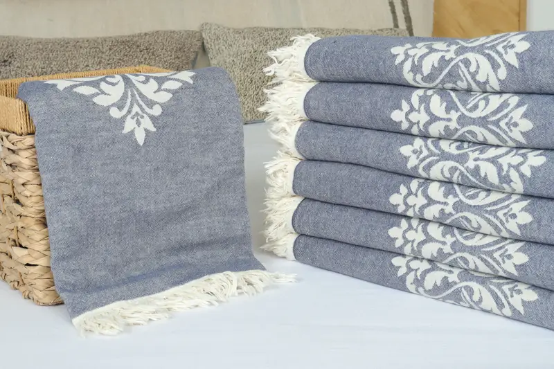 Tablecloth, Turkish Cotton Blanket, Christmas Favors, 70x60 Cotton Baroque Towel, Throw Blanket Couch, Aesthetic Blanket, Boho Throw Blankets - 4