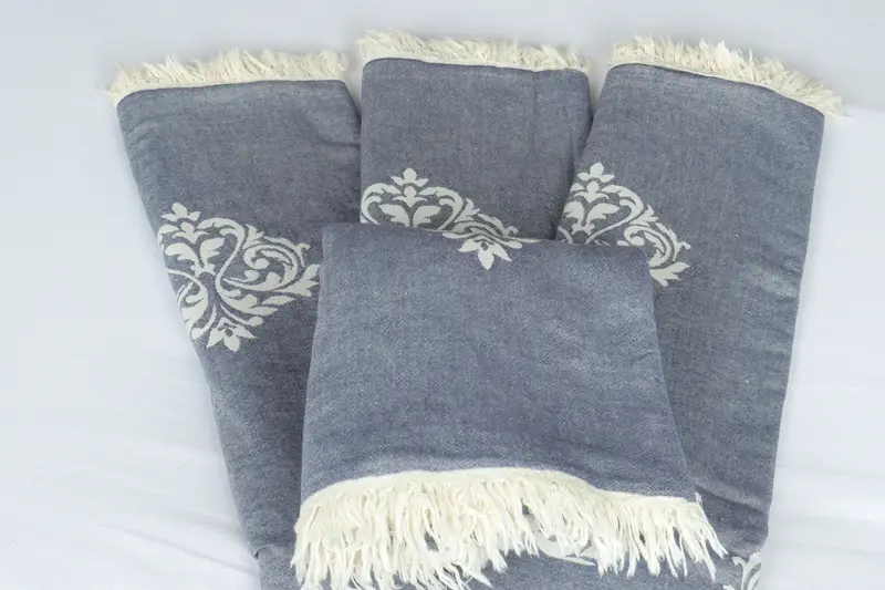 Tablecloth, Turkish Cotton Blanket, Christmas Favors, 70x60 Cotton Baroque Towel, Throw Blanket Couch, Aesthetic Blanket, Boho Throw Blankets - 5