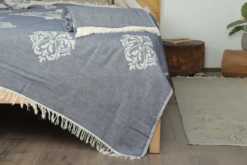Tablecloth, Turkish Cotton Blanket, Christmas Favors, 70x60 Cotton Baroque Towel, Throw Blanket Couch, Aesthetic Blanket, Boho Throw Blankets - 7
