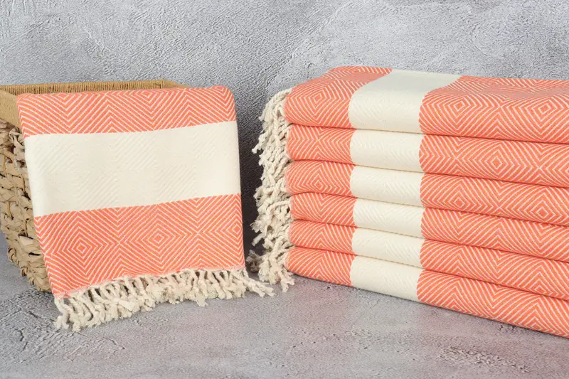 Bridal Gifts, Personalized Home Gift Wedding, Bridal Shower Gift, 80x40 Cotton Diamond Towel, Summer Towel, Quick-Dry Beach Towel, Lightweight towel - 3