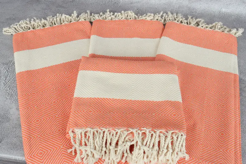 Bridal Gifts, Personalized Home Gift Wedding, Bridal Shower Gift, 80x40 Cotton Diamond Towel, Summer Towel, Quick-Dry Beach Towel, Lightweight towel - 4
