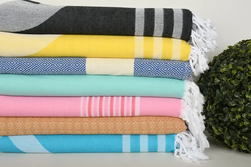 Custom Wedding Gift, Bachelor Party Gifts, Custom Beach Towel, 70x40 Cotton Set of 8 Towel, Travel Towel, Quick-dry towel, Embroidery Towel - 3