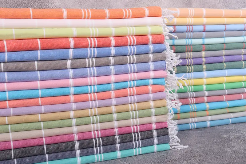 Small Bath Towels, 40x24 Cotton Striped Towel, Personalized Kitchen Towel, Monogram Turkish Bath Towel, Personalize Gift, Kitchen Towel, Spa Towel - 2