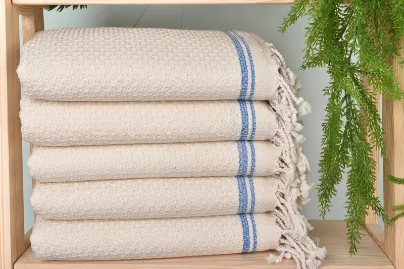 Turkish towel, Bride Gift, Custom Towel Beach, Guest Towel, 68x36 Cotton Striped Towel, Best Friend Wedding Gift, Organic Turkish towel, Thin towel - 2
