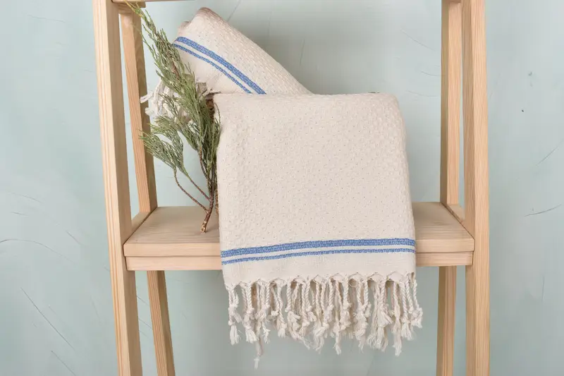 Turkish towel, Bride Gift, Custom Towel Beach, Guest Towel, 68x36 Cotton Striped Towel, Best Friend Wedding Gift, Organic Turkish towel, Thin towel - 4