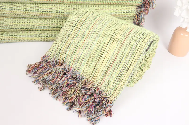 Wedding Favors, Turkish Tablecloth, Boho Throw Blankets, 100x80 Cotton Waffle Towel, Valentines Day Gift, Bridesmaid Gifts, Girl Trip Party Favor - 4