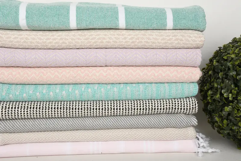 Personalized Wedding Gift For Couple, Personalized Dish Towel, Turkish Tea Towel, 36x18 Cotton Set of 10 Towel, Turkish Towel Hand Towel - 3