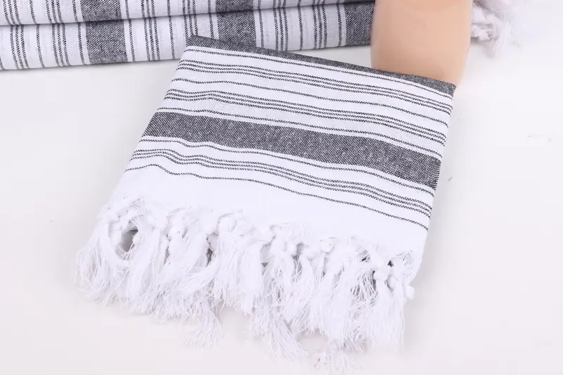 Family Gift, 68x32 Cotton Striped Towel, Custom Turkish Towel, Bachelorette Party Gifts Bridesmaids, Personalized Gifts, Organic Turkish towel - 5