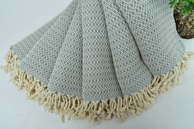 Large Turkish Towel, 70x40 Cotton Diamond Towel, Custom Gifts, Bridemaids Beach Towel, Travel Towel, Organic towel, Monogrammed Beach Towel - 7