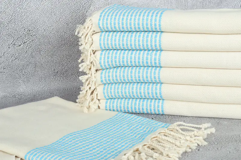 Quick-Dry Beach Towel, Travel Towel, Bachelorette Beach Towel, 70x36 Cotton Striped Towel, Absorbent towel, Best Beach Towel, Bachelorette Favor - 2