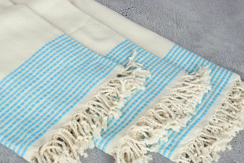 Quick-Dry Beach Towel, Travel Towel, Bachelorette Beach Towel, 70x36 Cotton Striped Towel, Absorbent towel, Best Beach Towel, Bachelorette Favor - 5