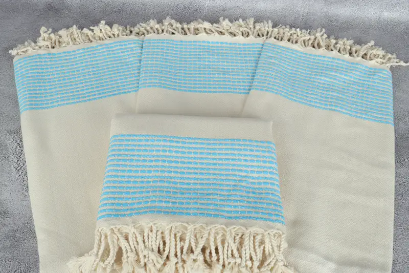 Quick-Dry Beach Towel, Travel Towel, Bachelorette Beach Towel, 70x36 Cotton Striped Towel, Absorbent towel, Best Beach Towel, Bachelorette Favor - 4