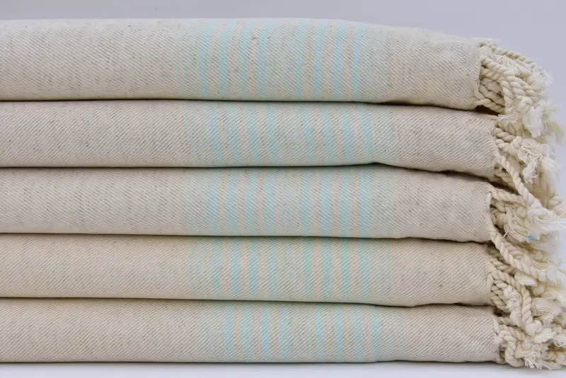 Friends Beach Towel, Bachelorette Party Gifts Bridesmaids, 68x40 Linen Striped Towel, Birthday Gift, Soft towel, Bridal Shower Gift, Scarf Towel - 1