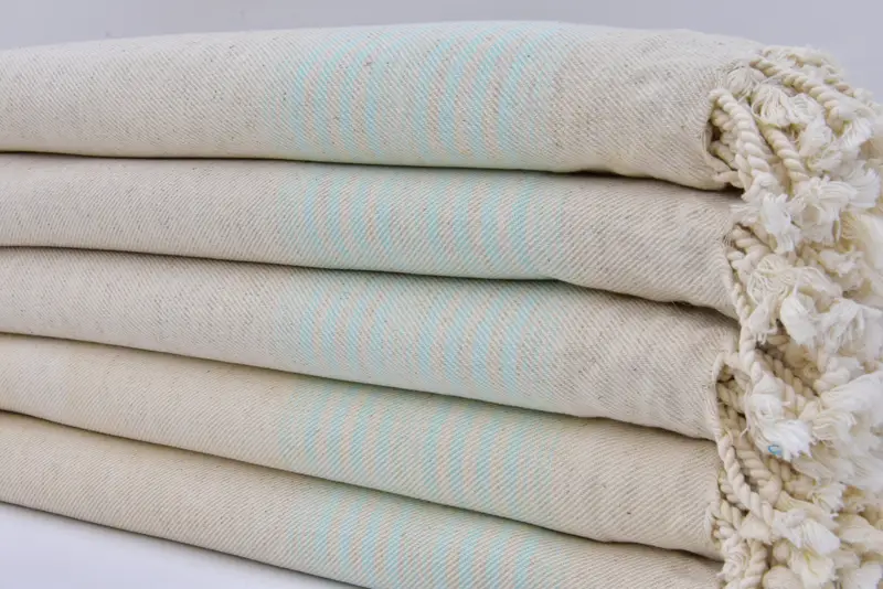 Friends Beach Towel, Bachelorette Party Gifts Bridesmaids, 68x40 Linen Striped Towel, Birthday Gift, Soft towel, Bridal Shower Gift, Scarf Towel - 2