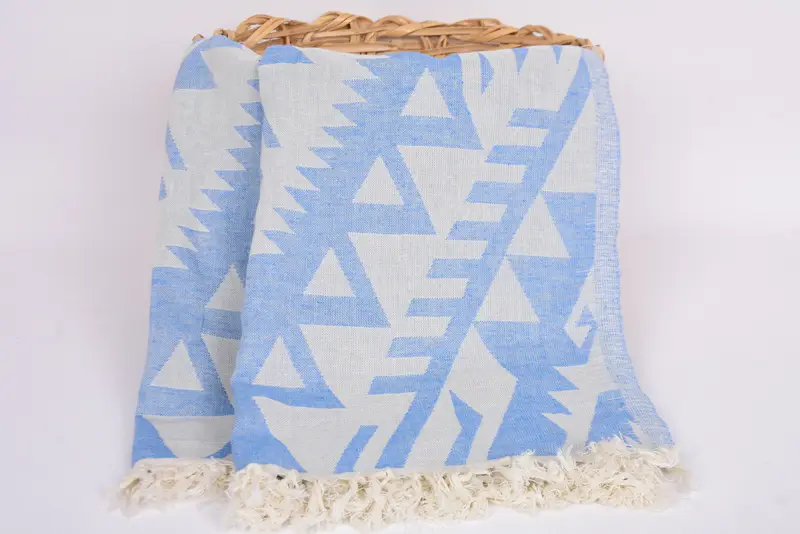 Personalized Turkish Towel, Personalized Towel, Spa Gift Towel, Organic Towel, Wedding Shower Gift, 76x40 Cotton Geometric Towel, Turkish bath towel - 6