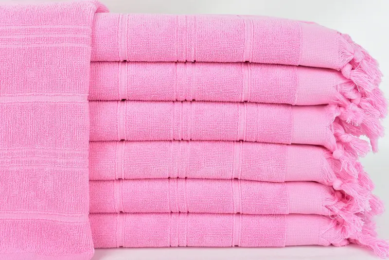 Monogramm Küchentuch, personalisierte Geschenke, 40x18 Baumwollgestreifte Terry -Handtuch, Bachelorette -Partyartikel, Brautgeschenke, Personalisiertes Küchentuch - 1