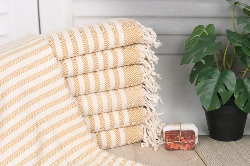 Turkish Beach Towel Monogram, Fouta towel, Summer Gift, 70x40 Cotton Chevron Towel, Cute Beach Towel, Boyfriend Christmas Gift, Turkish Towel Beach - 1