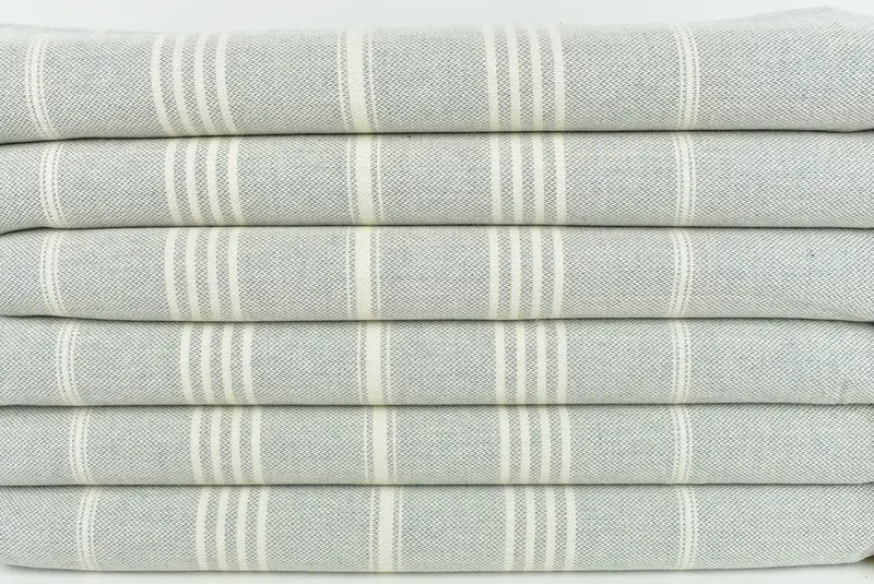 Housewarming Gift, Turkish Towel Bulk, Turkish bath towel, Turkish beach towel, Bride Gift, 68x40 Cotton Striped Towel, Beach Towel Bulk - 2