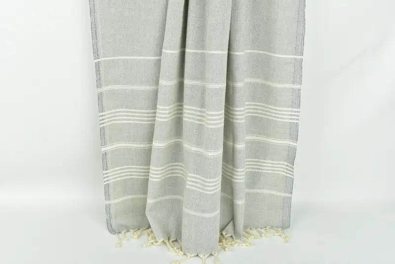 Housewarming Gift, Turkish Towel Bulk, Turkish bath towel, Turkish beach towel, Bride Gift, 68x40 Cotton Striped Towel, Beach Towel Bulk - 8