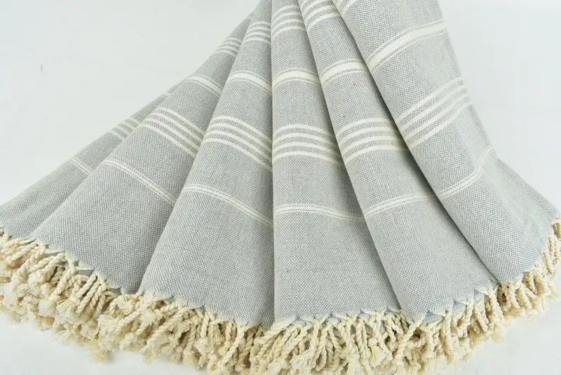 Housewarming Gift, Turkish Towel Bulk, Turkish bath towel, Turkish beach towel, Bride Gift, 68x40 Cotton Striped Towel, Beach Towel Bulk - 4