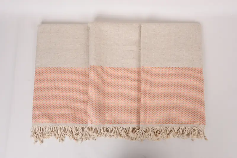 Peshtemal Towel, Bath towel, Valentines Day Gift For Her, Monogram Turkish Towel, 70x40 Cotton Polka Dot Towel, Grandma Gift, Beach Towel Gift - 7