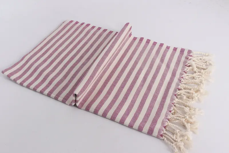 Custom Gifts, Bridesmaid Towel, Bridesmaid Gifts, 40x24 Cotton Striped Towel, Turkish Hand Towel, Bridal Shower Gift, Monogram Hand Towel, Spa Towel - 6