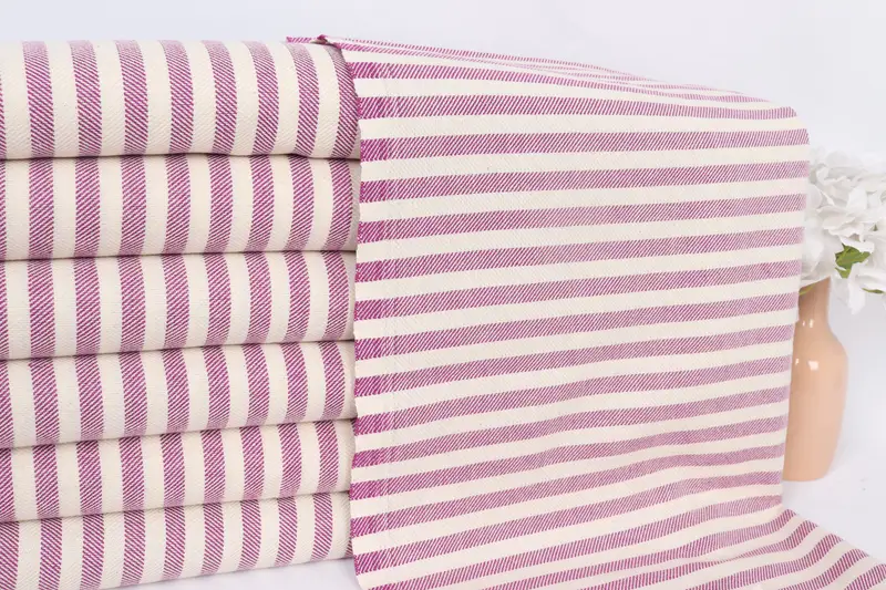 Custom Gifts, Bridesmaid Towel, Bridesmaid Gifts, 40x24 Cotton Striped Towel, Turkish Hand Towel, Bridal Shower Gift, Monogram Hand Towel, Spa Towel - 2