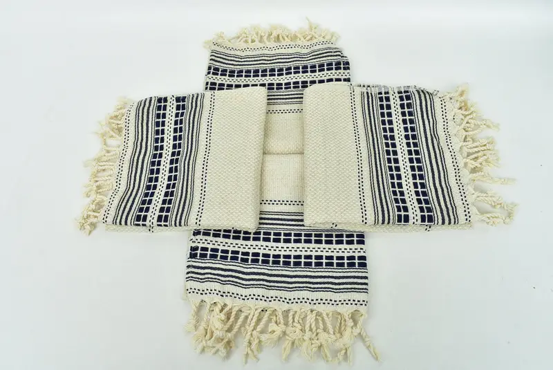 Eve Taşıma Hediyesi, 40x20 Keten Çizgili Havlu, Monogramlı El Havlusu, Yaz Hediyesi, Spa Havlu, Nedime Hediyeleri, Banyo Havlusu, Özel El Havlusu - 6