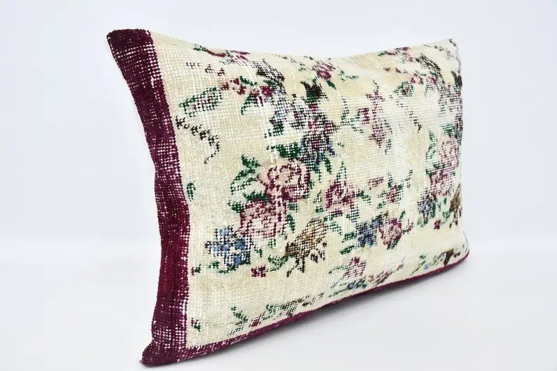 Interior Designer Pillow, Boho Pillow Sham Cover, 20x28 White Cushion Case, Sofa Pillow Cover, Pillow Sham, Gift Pillow, Sustainable Pillow - 3
