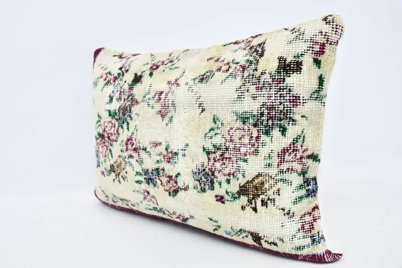 Interior Designer Pillow, Boho Pillow Sham Cover, 20x28 White Cushion Case, Sofa Pillow Cover, Pillow Sham, Gift Pillow, Sustainable Pillow - 4