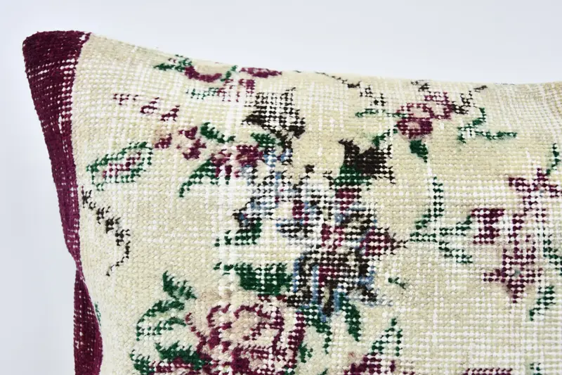 Interior Designer Pillow, Boho Pillow Sham Cover, 20x28 White Cushion Case, Sofa Pillow Cover, Pillow Sham, Gift Pillow, Sustainable Pillow - 2