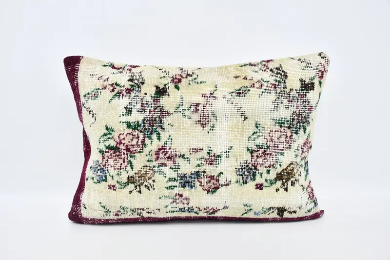 Interior Designer Pillow, Boho Pillow Sham Cover, 20x28 White Cushion Case, Sofa Pillow Cover, Pillow Sham, Gift Pillow, Sustainable Pillow - 1