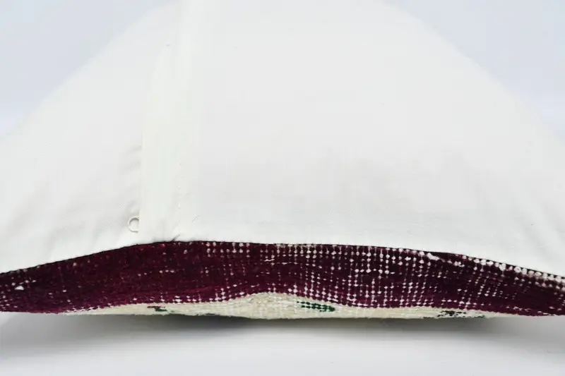 Interior Designer Pillow, Boho Pillow Sham Cover, 20x28 White Cushion Case, Sofa Pillow Cover, Pillow Sham, Gift Pillow, Sustainable Pillow - 6