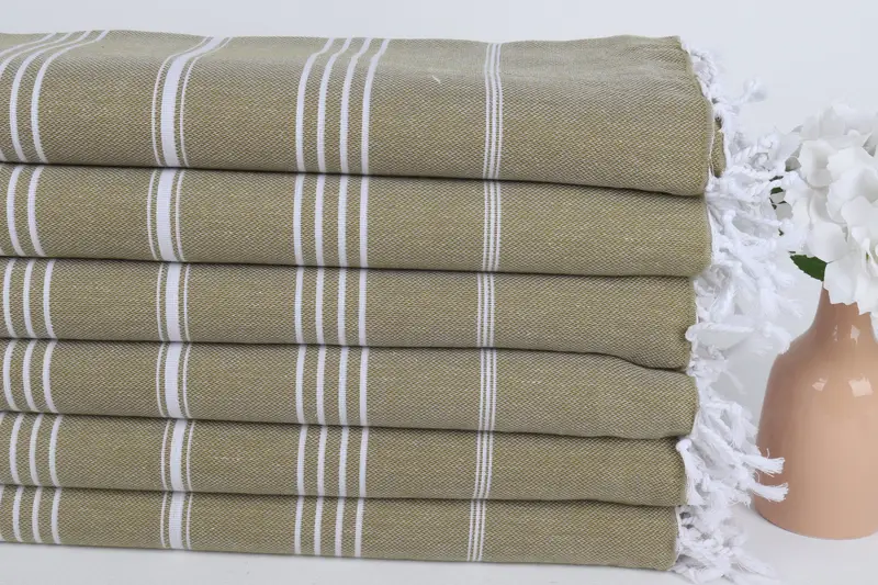 Bachelorette Party Gifts, Anniversary Gift For Her, Soft towel, Turkish Towel Monogram, 70x40 Cotton Striped Towel, Bachelorette Party Decorations - 3