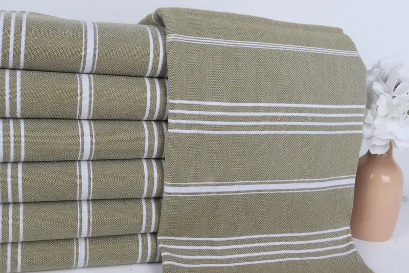 Bachelorette Party Gifts, Anniversary Gift For Her, Soft towel, Turkish Towel Monogram, 70x40 Cotton Striped Towel, Bachelorette Party Decorations - 2