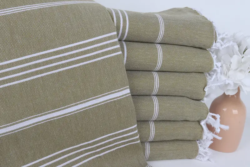 Bachelorette Party Gifts, Anniversary Gift For Her, Soft towel, Turkish Towel Monogram, 70x40 Cotton Striped Towel, Bachelorette Party Decorations - 1