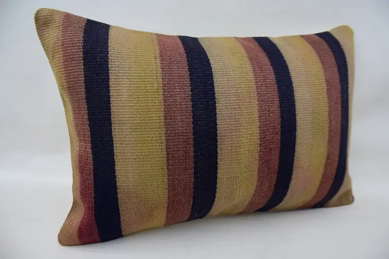 Antique Pillows, Lounge Throw Cushion, Indoor Pillow Case, Home Decor Pillow, Turkish Kilim Pillow, 16x24 Beige Pillow Cover, Pastel Pillow, Cushion - 2