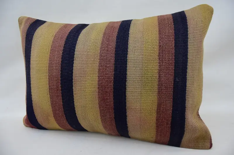 Antique Pillows, Lounge Throw Cushion, Indoor Pillow Case, Home Decor Pillow, Turkish Kilim Pillow, 16x24 Beige Pillow Cover, Pastel Pillow, Cushion - 3