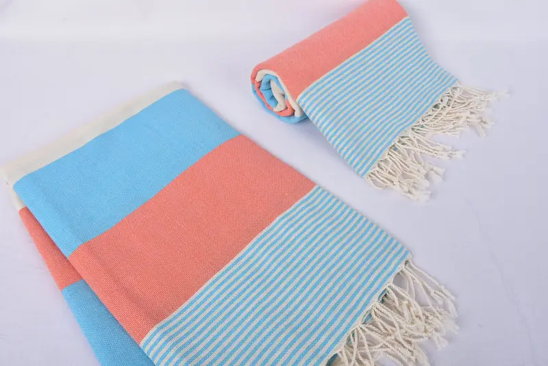 Bachelor Party Favors, Bachelorette Party Gifts For Bride, Bridesmaid Gifts, 68x40 Cotton Striped Towel, Personalized Gifts, Sand-free towel - 7