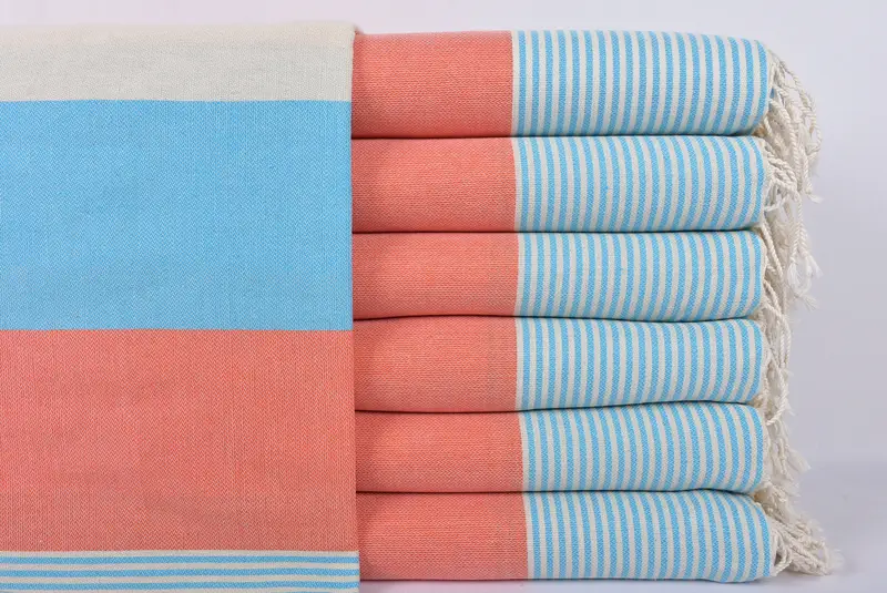 Bachelor Party Favors, Bachelorette Party Gifts For Bride, Bridesmaid Gifts, 68x40 Cotton Striped Towel, Personalized Gifts, Sand-free towel - 1