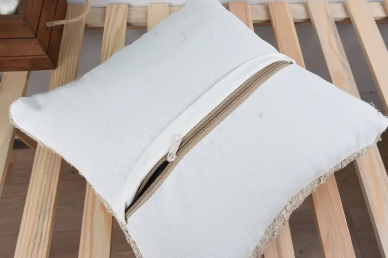 Pillow for Couch, Pillow Sham, Throw Kilim Pillow, Retro Throw Pillow Sham, Comfy Throw Cushion, Boho Pillow Sham Cover, 16x16 White Cushion - 8