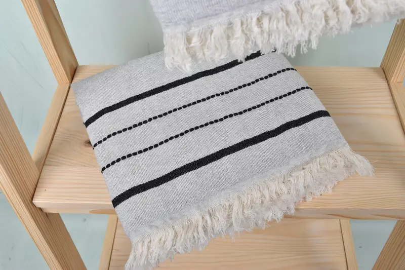 Handmade Turkish Towel, Bachelorette Gifts, 70x40 Cotton Striped Towel, Bachelorette Favor, Personalized Bridesmaid Gift, Personalized Beach Towel - 5