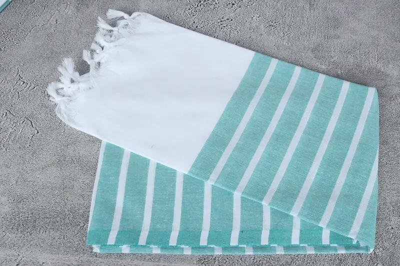 Personalized Turkish Beach Towel, Luxury Beach Towel, Best Friend Gift, Halloween Gifts, Luxury towel, Absorbent towel, 70x40 Cotton Striped Towel - 6