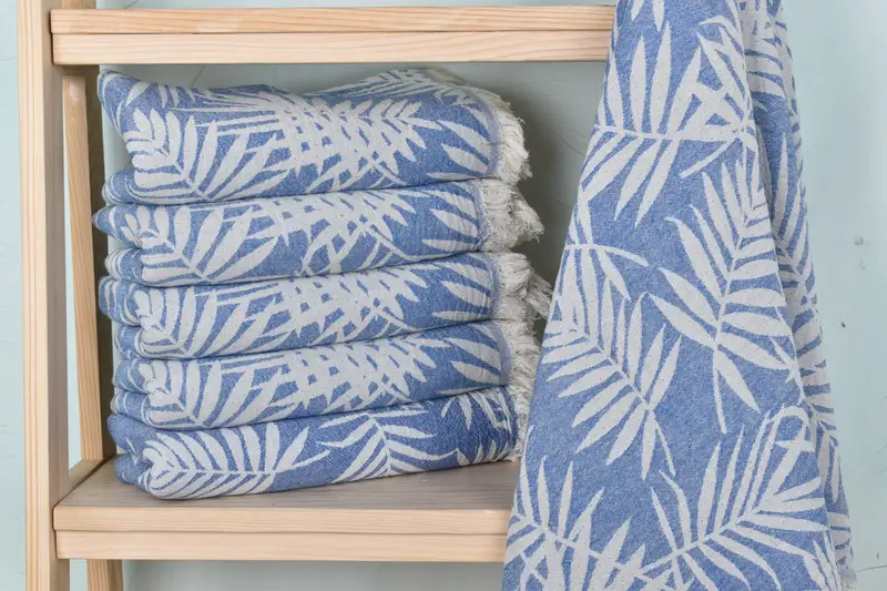 Gift For Him, 64x40 Cotton Floral Patterned Towel, Monogram Beach Towel, Peshtemal Towel, Gift Towel, Bridesmaid Gifts, Bachelorette Favors Beach - 2