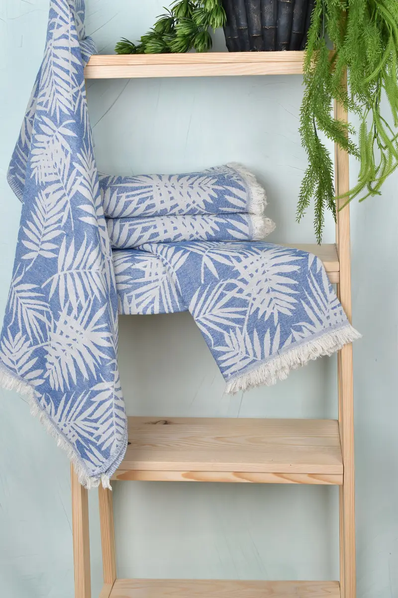 Gift For Him, 64x40 Cotton Floral Patterned Towel, Monogram Beach Towel, Peshtemal Towel, Gift Towel, Bridesmaid Gifts, Bachelorette Favors Beach - 7