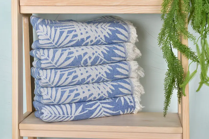 Gift For Him, 64x40 Cotton Floral Patterned Towel, Monogram Beach Towel, Peshtemal Towel, Gift Towel, Bridesmaid Gifts, Bachelorette Favors Beach - 3